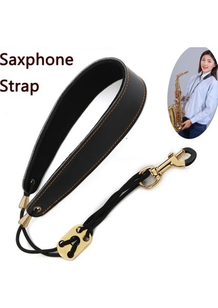 Siyah Stil Saksafon Boyun Askısı Soprano Tenor Alto Bariton Sax Klarnet Obua Fagotlar Için Ayarlanabilir Deri Sachs Bant Kemerler Klarnet (Yurt Dışından) fiyatları