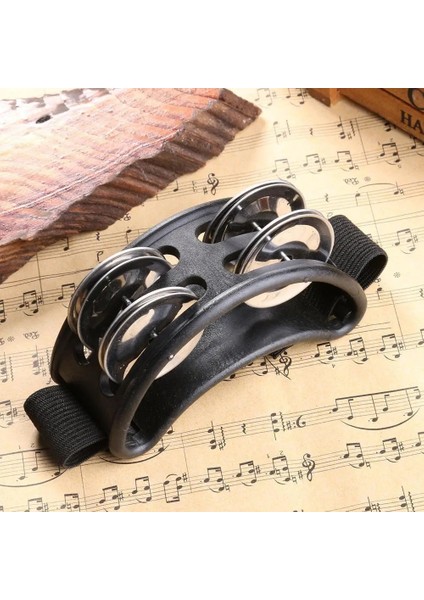 Pembe Tarzı Cajon Kutusu Davul Arkadaşı El Ayak Jingle Tef Müzikal Vurmalı Çalgılar Aksesuarı, Dayanıklı Elastik Naylon Kayışlı (Yurt Dışından) indirimleri