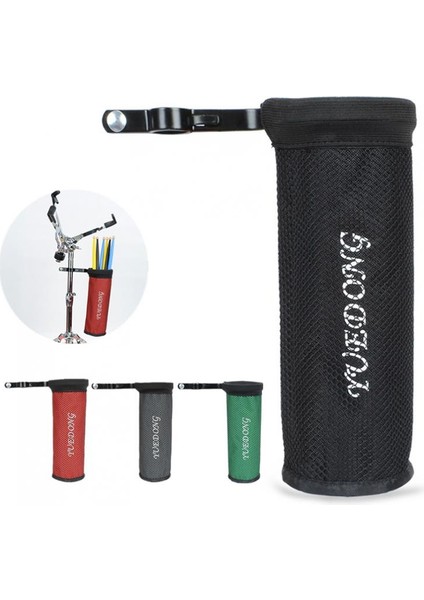 Renk-Siyah Tarzı Dazzle Renkli Davul Çubuk Tutacağı Klipsli Stand Baget Fileli Fıçı Çantaları (Yurt Dışından) fiyatları