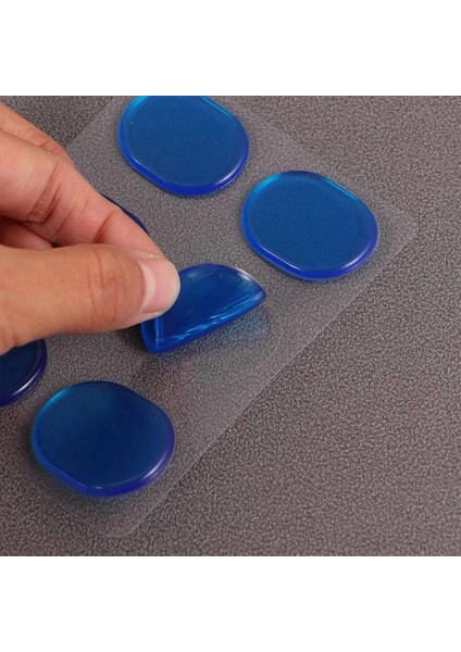 Mavi Stil Licone Davul Sessiz Pedleri Davul Amortisörü Şok Emici Ped Şeffaf Vurmalı Enstrüman Aksesuarları (Yurt Dışından) modelleri