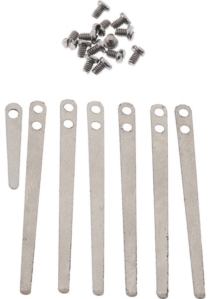 1 Set Metal Flat Springs Leaf With Screws 3.5cm. For Clarinets Dıy Accessory (Yurt Dışından)