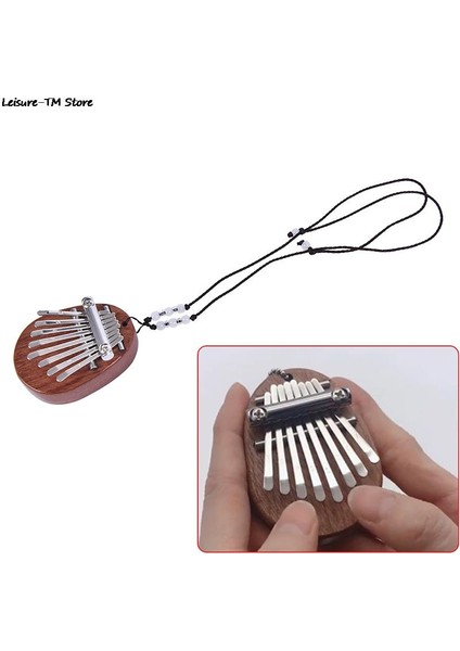 Stil 5 Küçük Çekiç Stili Yeni Mini Kalimba 8 Tuşlu Başparmak Piyano Harika Ses Parmak Klavye Müzik Aleti Woodenacrylic (Yurt Dışından) fiyatları