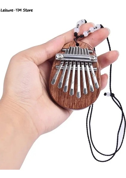 Stil 5 Küçük Çekiç Stili Yeni Mini Kalimba 8 Tuşlu Başparmak Piyano Harika Ses Parmak Klavye Müzik Aleti Woodenacrylic (Yurt Dışından) modelleri
