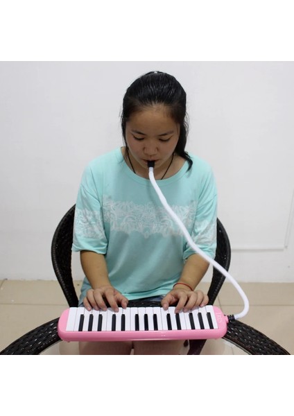Pembe Tarzı Dayanıklı Ano Tuşları Melodika Taşıma Çantası ile Müzik Severler Için Müzik Enstrümanı Yeni Başlayanlar Hediye Mükemmel Işçilik (Yurt Dışından) indirimleri