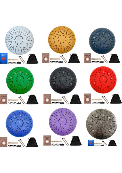 6 Inç 8 Ton Stili Dil Davul 6 I Ton 8 Ton Çelik Dil Davul Seti El Tavası Çubukları Taşıma Çantası Vurmalı Enstrümanlar Aksesuarları (Yurt Dışından) fiyatları