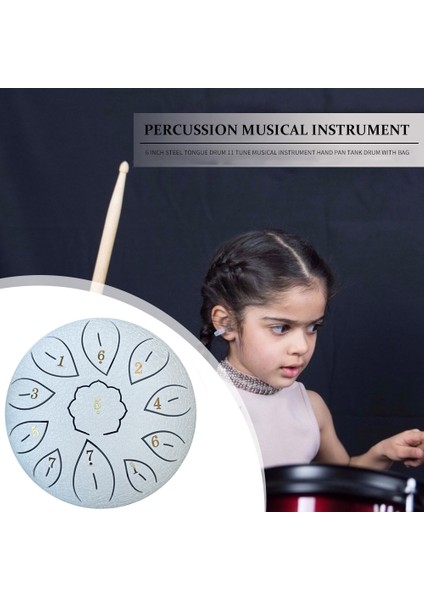 6 Inç 8 Ton Stili Dil Davul 6 I Ton 8 Ton Çelik Dil Davul Seti El Tavası Çubukları Taşıma Çantası Vurmalı Enstrümanlar Aksesuarları (Yurt Dışından) modelleri