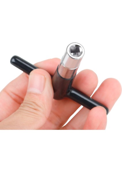 Siyah Stil 1 Adet Davul Ayar Anahtarı Katı Dayanıklı Standart Kare Kapak Donanım Aksesuarı (Yurt Dışından)