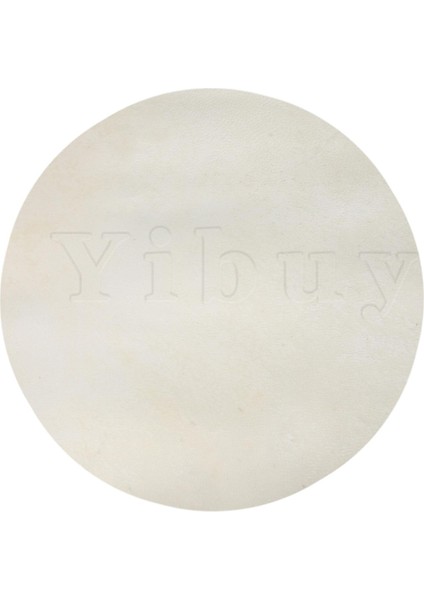 Yibuy 30 cm Çap Bej Davul Kafa Keçi Derisi Yuvarlak Bongo Drumaman Davul Afrika Tef Uyar (Yurt Dışından)