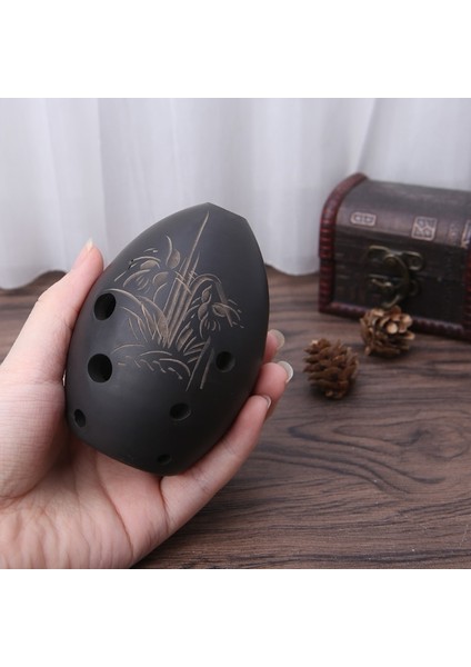 8 Delik Ocarina Black Clay Xun Çocuklar Için Yeni Başlayan Hediye Için Müzik Aleti (Yurt Dışından) fırsatları