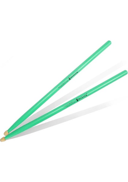 Yeşil 5A Stili 1 Çift 5A 7A Hafif Kaymaz Profesyonel Davul Vurmalı Enstrümanlar Aksesuarları (Yurt Dışından)