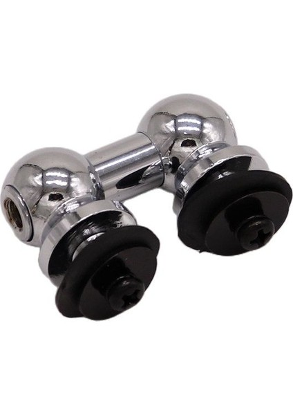 B Gümüş 51MM Stil Yüksek Li Şerit Iki Yan Pabuç Trampet Pabuçları Vidalar ve Rondelalar ile Çift Uçlu Tom Pabuç (Yurt Dışından) fiyatları