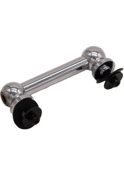 B Gümüş 51MM Stil Yüksek Li Şerit Iki Yan Pabuç Trampet Pabuçları Vidalar ve Rondelalar ile Çift Uçlu Tom Pabuç (Yurt Dışından) indirimleri