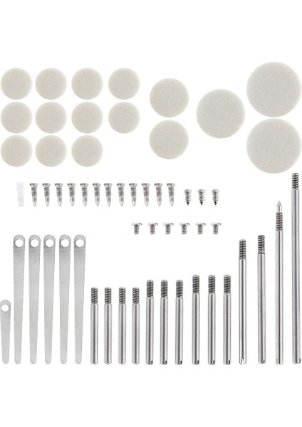 Lot Clarinet Repair Parts Set Complete Tools Clarinet Sound Hole Mat Pad Roller Reed Screws Wind Instrument Repair Kit (Yurt Dışından)
