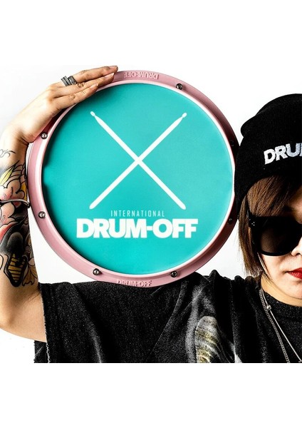 No.4 Tarzı Drum-Off Yeni Başlayanlar Için Pratik Eğitim Için 12 Inç Dumb Davul Vurmalı Enstrümanlar Için Lastik Davul (Yurt Dışından) indirimleri