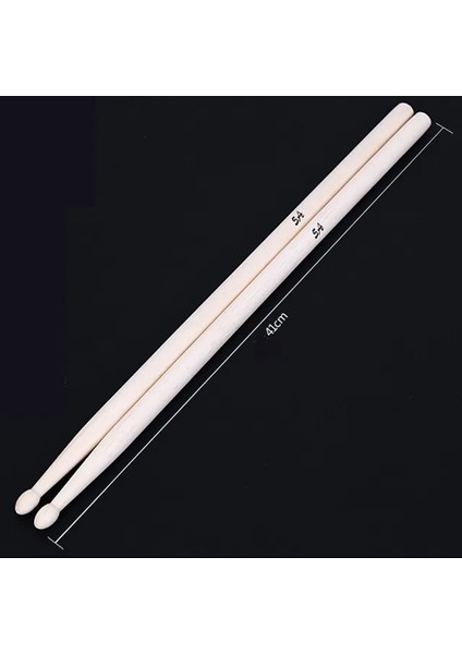 B 1 Çift 5A Stili 1 Pairs Davul Çubukları 5A Drumsticks Akçaağaç Yüksek Li Ahşap Perküsyon Çubukları Hızlı Davul Caz Latin Çalmak Için Temizle Zil Yüzük (Yurt Dışından)