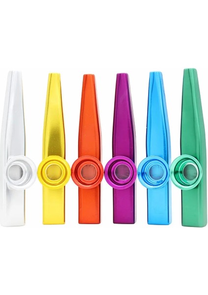 No.5 Tarzı Metal Kazoo Hafif Taşınabilir Acemi Flüt Enstrüman Müzik Severler Için Nefesli Enstrüman Basit Tasarım Hafif (Yurt Dışından)