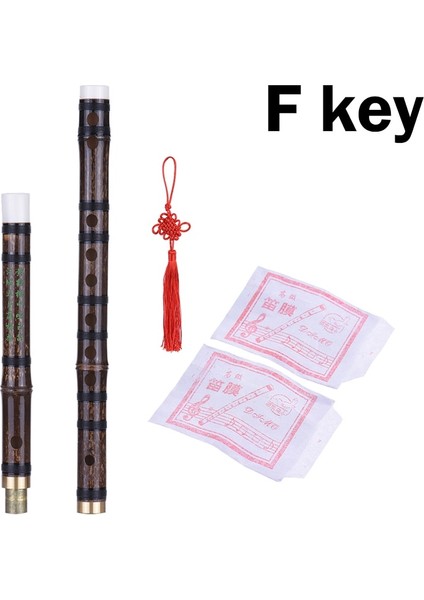 F Tuş Tipi3 Stili Bambu Flüt Dizi Profesyonel Çin Müzik Nefesli Enstrüman Cdefg Çince Dizi Anahtarı Enine Flauta El Yapımı (Yurt Dışından)