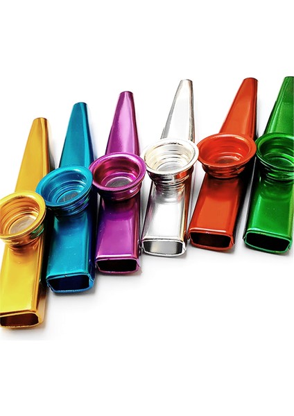 Kırmızı Stil Metal Kazoo Hafif Taşınabilir Acemi Flüt Enstrüman Müzik Severler Için Nefesli Enstrüman Basit Tasarım Hafif (Yurt Dışından) modelleri
