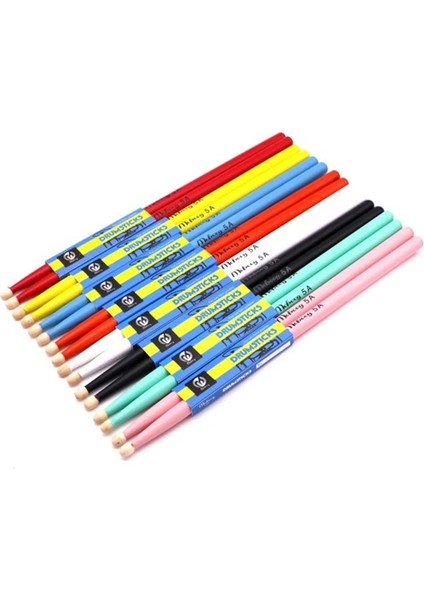 Pembe 5A Stili 1 Çift 5A 7A Hafif Kaymaz Profesyonel Davul Vurmalı Enstrümanlar Aksesuarları (Yurt Dışından) modelleri