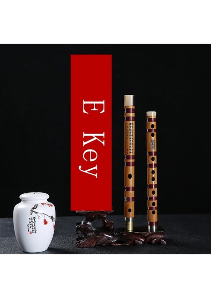 B Stili E Anahtar Stili Rafine Acı Bambu Flüt Çin Müzik Enstrümanı Dizi Anahtarı Yeni Başlayanlar Için Gf Edc Anahtarı Profesyonel Oynayan Öğrenci (Yurt Dışından)
