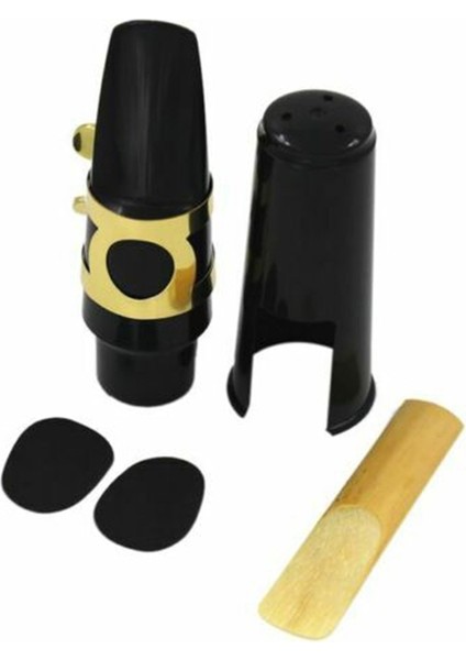 Saksafon Ağızlık Klip Kelepçe Cap Kamış Diş Pedi Adore Pro Alto Sax Sachs Enstrüman Aksesuarları Parçaları Için Set (Yurt Dışından)