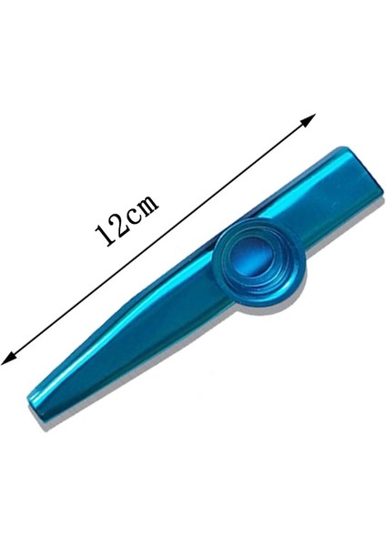 Mor Tarzı 1 Adet Metal Kazoo Hafif Taşınabilir Acemi Flüt Enstrüman Müzik Severler Nefesli Çalgı Basit Tasarım Hafif (Yurt Dışından)