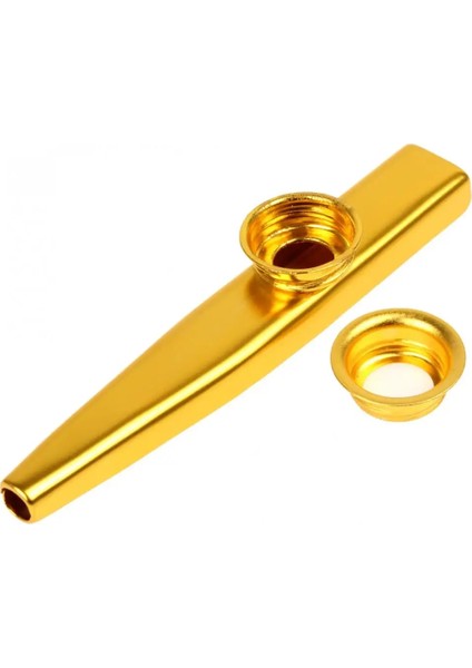 Yeşil Stil Flüt Müzik Aleti Metal Kazoo Flüt Diyaframlı 2 Renk Opsiyonel Nefesli Enstrümanlar Sıcak (Yurt Dışından)