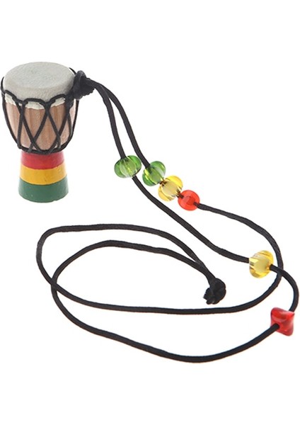 No.4 Tarzı Ahşap Klasik Jambe Davulcu Mini Djembe Perküsyon Afrika El Davul Bongo Hediye (Yurt Dışından)