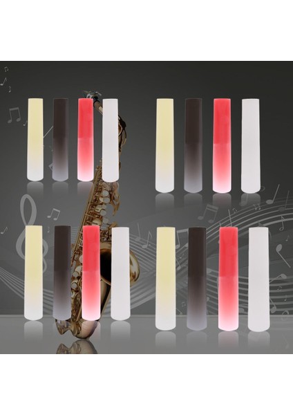 Siyah Alto Stili Reçine Plastik Saksafon Saksafon Kamış Nefesli Enstrüman Parçaları Aksesuarları Klarnetsoprano Alto Tenor Saksafon Beyaz Siyah (Yurt Dışından) fiyatları