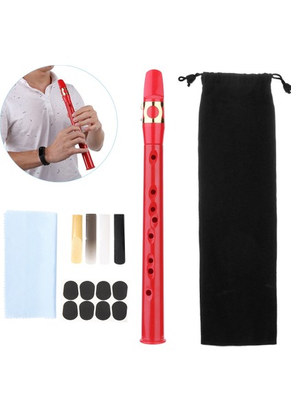 Mavi Stil Alto Ağızlık Ligatür Kamış Pedleri Parmak Çizelgeleri Çanta ile Tyro Nefesli Enstrüman Için 8 Delikli Mini Cep Saksafon Kiti (Yurt Dışından) fiyatları