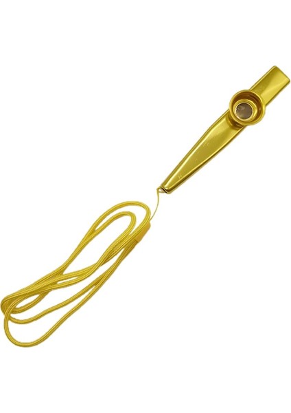 Halat Stili ile Metal Kazoo Hafif Taşınabilir Acemi Flüt Enstrüman Müzik Severler Için Nefesli Enstrüman Basit Tasarım Hafif (Yurt Dışından)