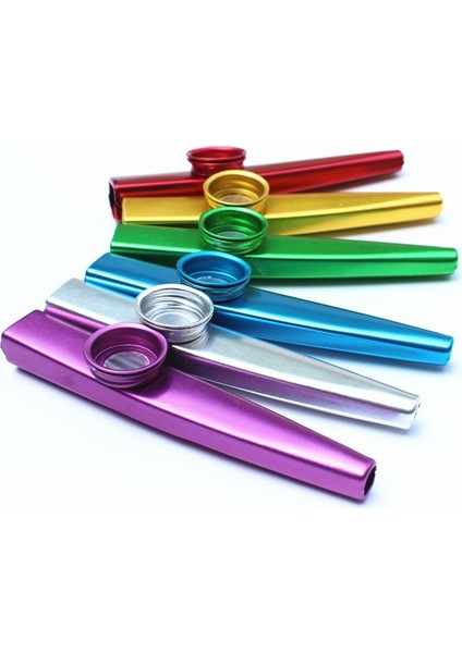 Halat Stili ile Metal Kazoo Hafif Taşınabilir Acemi Flüt Enstrüman Müzik Severler Için Nefesli Enstrüman Basit Tasarım Hafif (Yurt Dışından)