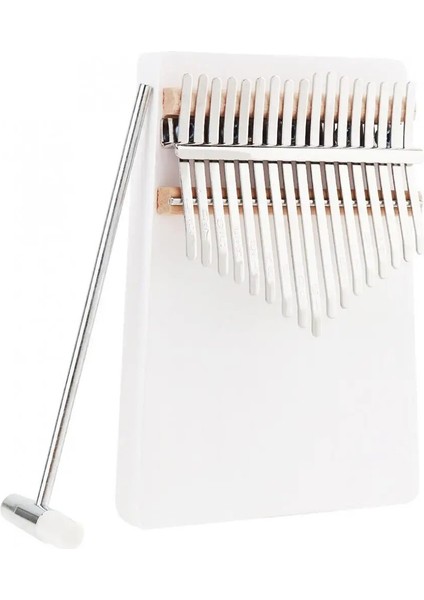 17 Tuşlar Çam Ağacı Başparmak Piyano Kalimba Katı Tek Kartlı Çam Mbira Mini Klavye Enstrümanı (Yurt Dışından)