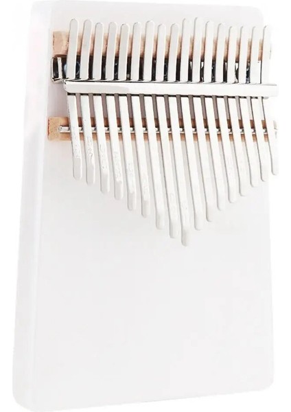 17 Tuşlar Çam Ağacı Başparmak Piyano Kalimba Katı Tek Kartlı Çam Mbira Mini Klavye Enstrümanı (Yurt Dışından)