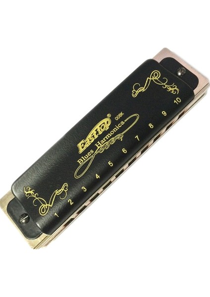 Mavi Bg Anahtar Stili Sıcak Satış Easttop Armonika T008K Diato Hole Armonica Blues Mondharmonica Gaita De Boca Ağız Ogan Müzik Aletleri (Yurt Dışından) fırsatları