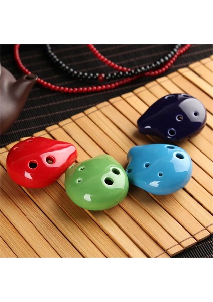 Gök Mavisi Tarzı Olorful Ocarina Flüt 6 Delik Soprano C Seramik Flauta Ocarina Of Time Mini Ocarina Flüt Çocuk Oyuncak Müzik Aletleri (Yurt Dışından) fiyatları