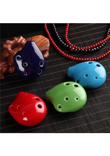Gök Mavisi Tarzı Olorful Ocarina Flüt 6 Delik Soprano C Seramik Flauta Ocarina Of Time Mini Ocarina Flüt Çocuk Oyuncak Müzik Aletleri (Yurt Dışından) modelleri