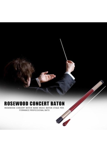 Bordo Tarzı 38.3cm Müzik Şefi Baton Band Müzik Direktörü Orkestra Şefi Baton (Yurt Dışından) fırsatları