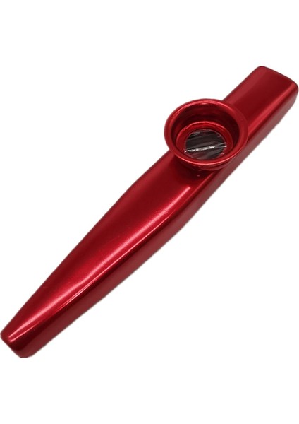 Kırmızı Stil 1 Adet Metal Kazoo Diyafram Ağız Flüt Armonika Yeni Başlayanlar Için Çocuklar Yetişkin Parti Hediyeleri Hafif Taşınabilir Enstrüman (Yurt Dışından)