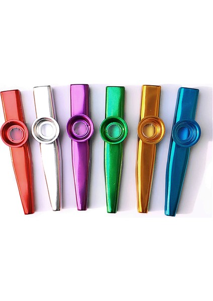 Kırmızı Stil 1 Adet Metal Kazoo Diyafram Ağız Flüt Armonika Yeni Başlayanlar Için Çocuklar Yetişkin Parti Hediyeleri Hafif Taşınabilir Enstrüman (Yurt Dışından)