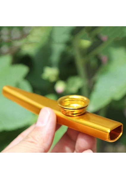 D Stili 1pcs Metal Kazoos Musical Instruments Flutes Diaphragm Mouth Kazoos Musical Instruments Good Companion For Guitar (Yurt Dışından) indirimleri