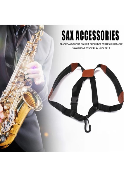 Orta Stil Özelleştirilmiş Sax Askı Yetişkin Çocuklar Omuz Askısı Demeti Boyun Omuz Alto Tenor Soprano Saksafon Için Basınç Tahliye (Yurt Dışından) fırsatları