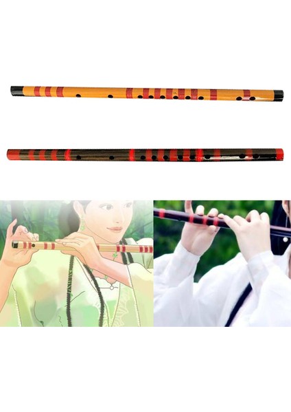 Sarı Stil 1pc Beginner Professional F Key Traditional Chinese Bamboo Flutes Woodwind Flutes Musical Instruments (Yurt Dışından) fiyatları