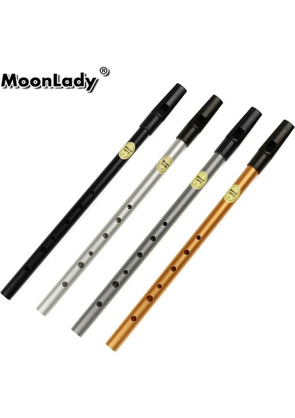 Altın Tarzı Metal Flüt 6 Delik D Anahtar Flüt Irlandalı Düdük Müzik Enstrümanı Penny Düdük Alüminyum Alaşımlı Düdük Flüt Tüm Aksesuarlar ile (Yurt Dışından) fiyatları