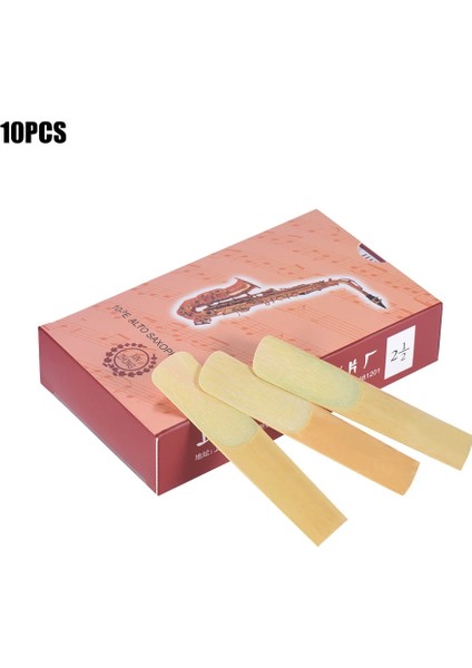 Box Eb Alto Saksafon Sax Reeds Strength 2.5 Yüksek Li Nefesli Çalgı Parçaları ve Aksesuarları (Yurt Dışından)