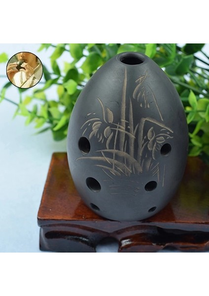 8 Delik Ocarina Black Clay Xun Çocuklar Için Yeni Başlayan Hediye Için Müzik Aleti (Yurt Dışından) fırsatları