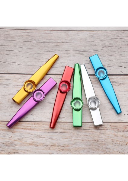 Yeşil Stil M Metal Kazoo Acemi Flüt Enstrüman Nefesli Çalgılar Müzik Severler Aracı Basit Tasarım Çocuklar Doğum Günü Hediyesi (Yurt Dışından) indirimleri