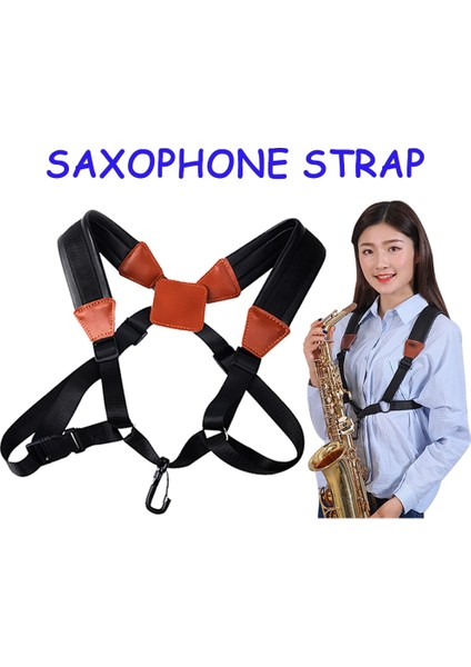 Küçük Stil Saksafon Pu Deri Koşum Çift Omuz Kemeri Ayarlanabilir Boyun Askıları Müzik Severler Profesyoneller Için Sax Parçaları (Yurt Dışından) fiyatları