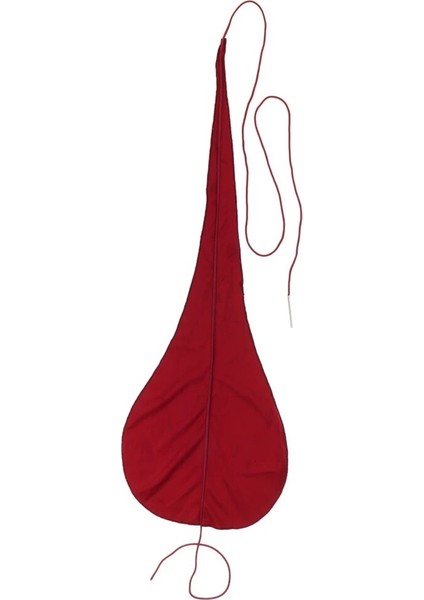 Yeniden Kullanılabilir En Iyi Nefesli Obua Temizleme Suyu Emici Bez Kırmızı 67 x 23CM Temizleme Bakım Aracı Emici Kumaş Enstrüman Accesso (Yurt Dışından)