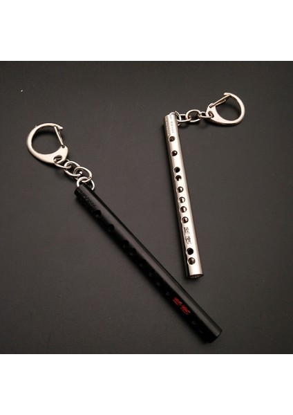C Stili Mini Cep Enstrüman Anahtarlık Cosplay Prop Aksesuarları Flüt Anahtarlık Anahtarlık Kolye (Yurt Dışından) modelleri